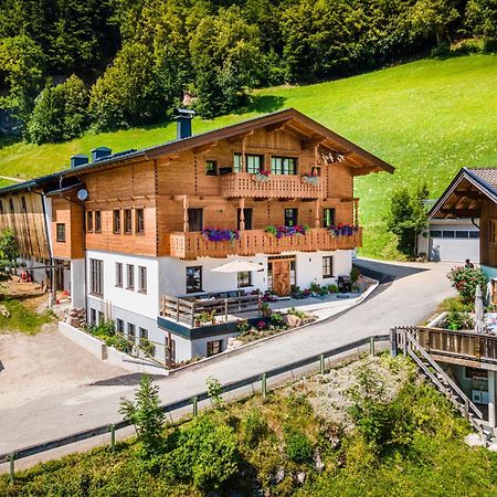Biobauernhof Schneiderbauer Apartment Unken Bagian luar foto