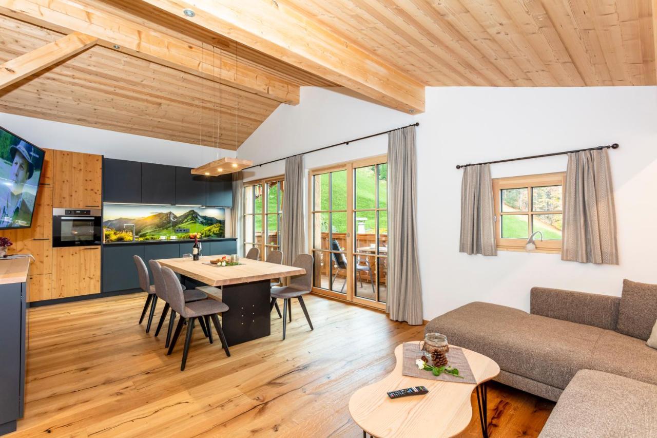 Biobauernhof Schneiderbauer Apartment Unken Bagian luar foto